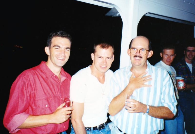 David Ralphs, Peter Wishart and Alfie Bosman
