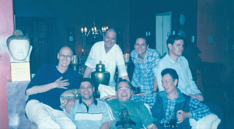 Patrick, Johan, Steven, Trevor and Gavin