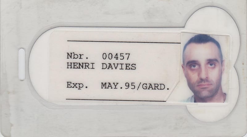 Henri- Trade membership card