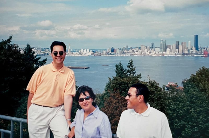 Louis, Illana and Gavin in Seattle