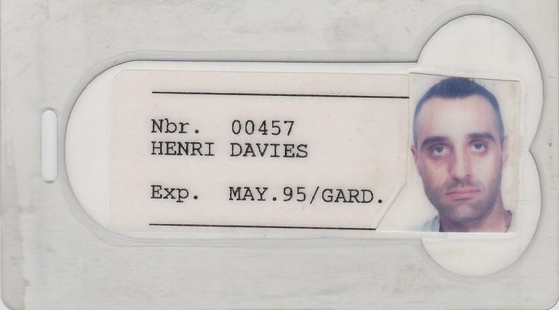 Henri- Trade membership card