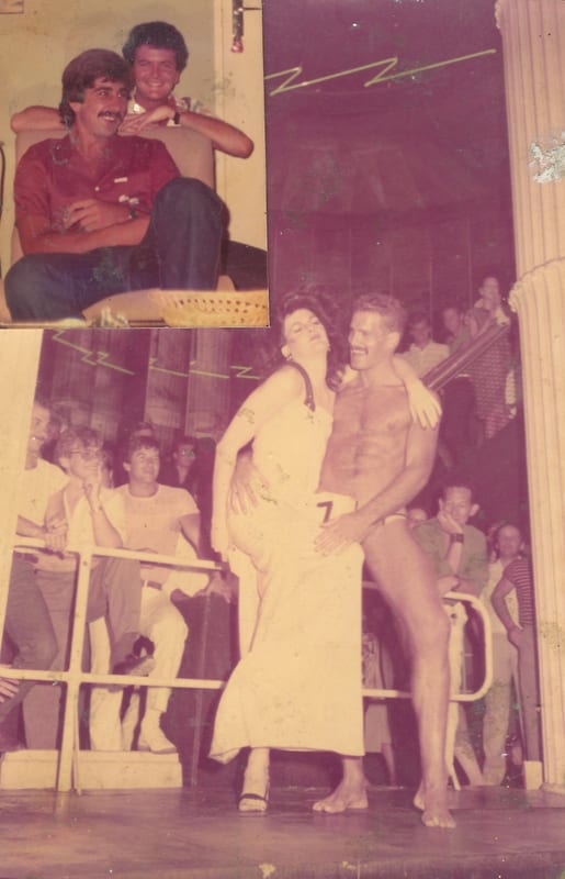 Steven doing cabaret in Johannesburg
