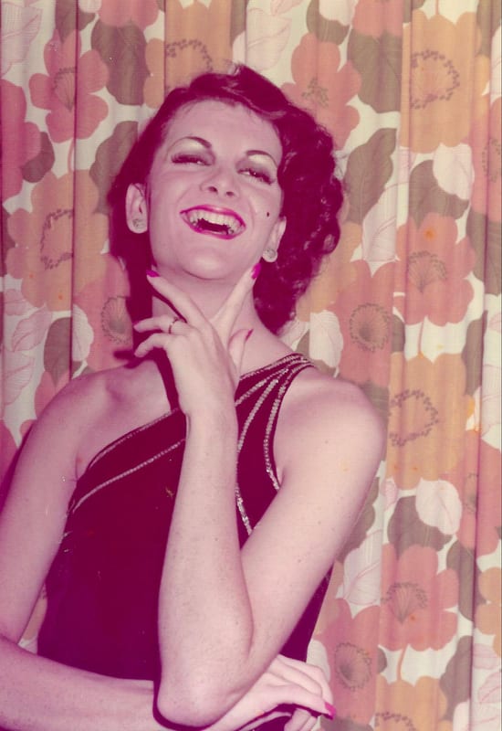 Steven dressed up to crown Miss Stardust 1977