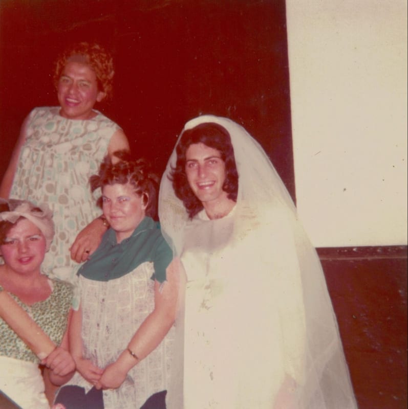 Rodney Symes, Eric Reeves, Carol and Barry. Eric and Barry were the owners of The Stardust.